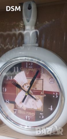 Часовник Тиган Готвач Декорация за Кухня, снимка 2 - Стенни часовници - 45314172