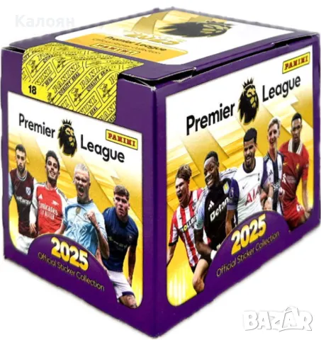 Албум за стикери Премиър лийг футбол 2025 (Panini English Premier League 2024-2025), снимка 4 - Колекции - 48862797