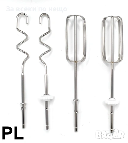 Миксер с купа Dictrolux 500W + 3 Дълбоки Емайлирани Тави Voltz (26, 28 и 30 см) Код P1962, снимка 6 - Миксери - 53926307