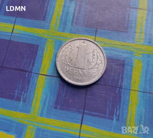 1 Pfennig 1982 A Демократична Република Германия
