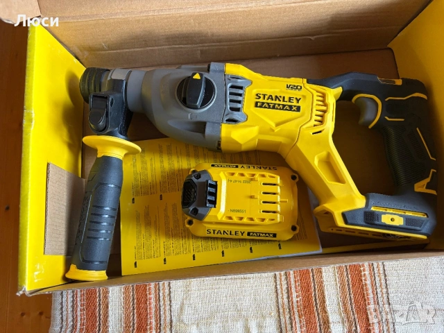 Stanley FatMax V20 18V SDS+ Перфоратор (безчетков), снимка 2 - Перфоратори - 53690932