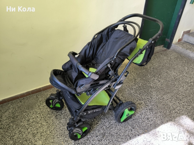 Бебешка комбинирана количка Adbor S-Line 3 в 1, снимка 12 - Детски колички - 52480013
