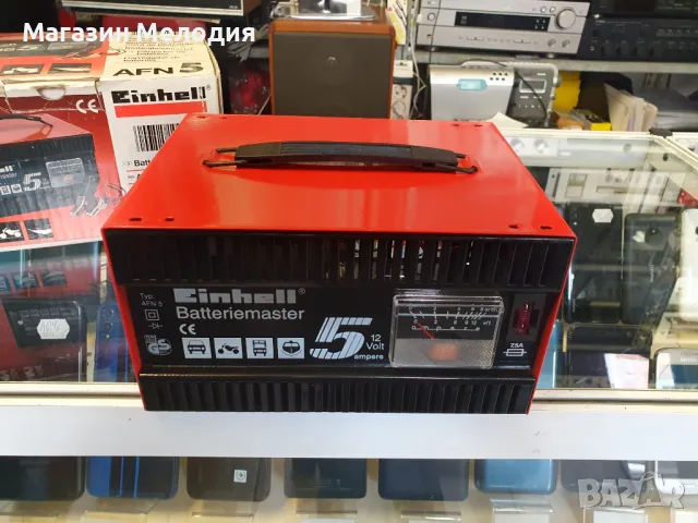 Автомобилно зарядно Einhell AFN 5 12 V 5 AMP Чисто ново!, снимка 6 - Аксесоари и консумативи - 49218863