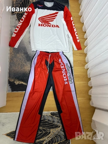 Летни мото екипи Хонда, снимка 5 - Спортни екипи - 52699235