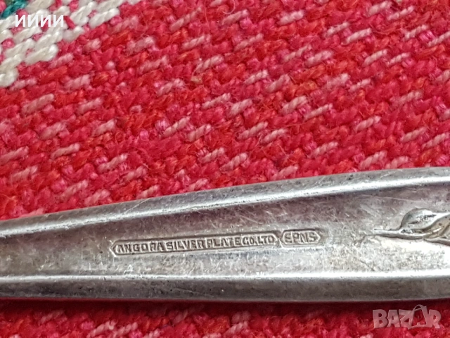 Посребрени прибори вилици , снимка 3 - Антикварни и старинни предмети - 53782002
