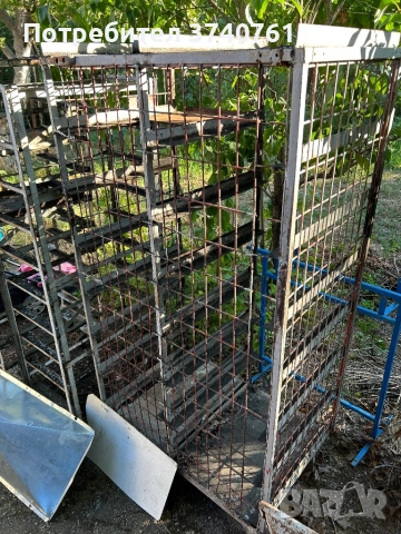 Стелаж за тави, хлебарски и сладкарски, снимка 2 - Стелажи и щандове - 51983450