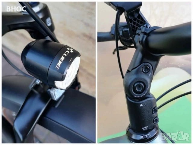 Градски електрически велосипед Cube Kathmandu 28* S * 2200 км, снимка 5 - Велосипеди - 53125374