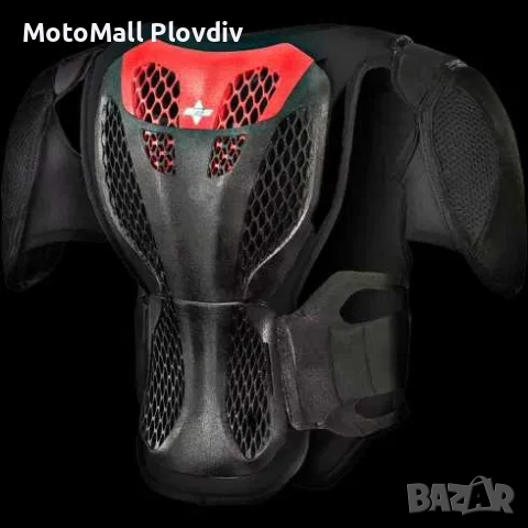 Детска броня ALPINESTARS A-5 S Body Armor black/red висок клас, снимка 2 - Аксесоари и консумативи - 51507788