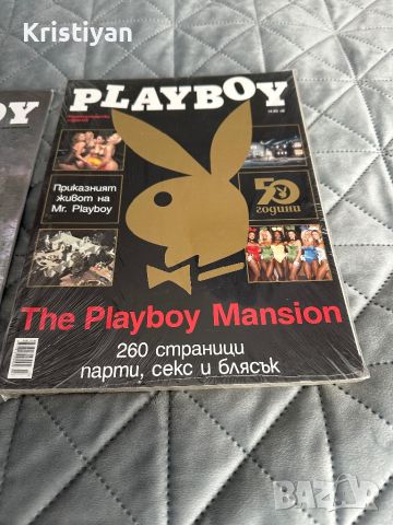 Playboy брой 195 и Playboy Mansion 260 стр.(чисто нови), снимка 2 - Списания и комикси - 45401179