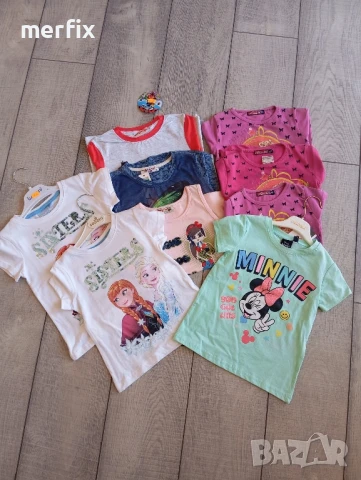 Лот от нови детски тениски 