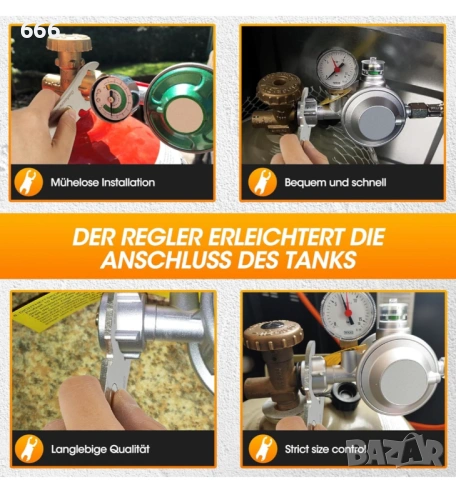 Ключ за газова бутилка YODEN, снимка 6 - Други инструменти - 53292991