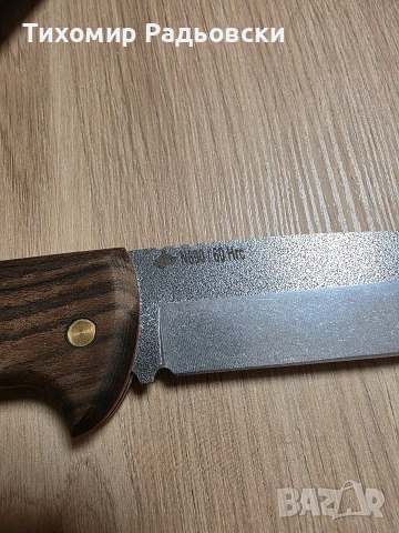 Сгъваем нож ръчно изработен, снимка 4 - Ножове - 53019047
