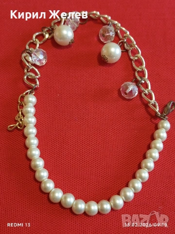 Персонализирано перлено колие с декоративни елементи стил и елегантност 51689