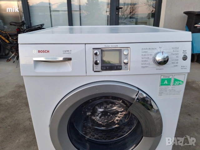 Пералня Bosch Logixx 8, снимка 2 - Перални - 54092438
