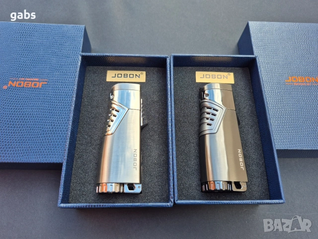 Запалка за пури JOBON в подаръчна кутия,два цвята L-0327