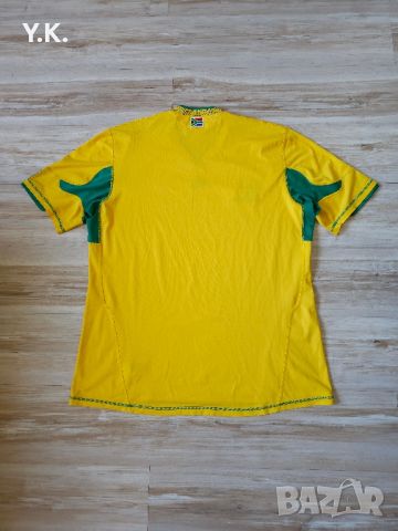 Оригинална мъжка тениска Adidas Climacool x South Africa F.C. / Season 10 (Home), снимка 3 - Тениски - 45205783