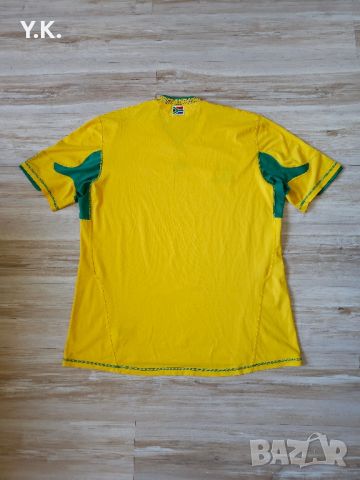 Оригинална мъжка тениска Adidas Climacool x South Africa National Football Team / Season 10 (Home), снимка 3 - Тениски - 45205783