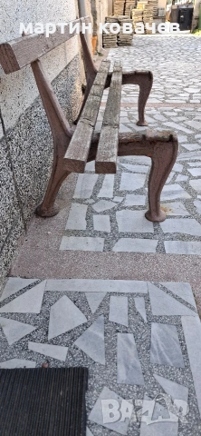 чугунени крака за ретро пейка 