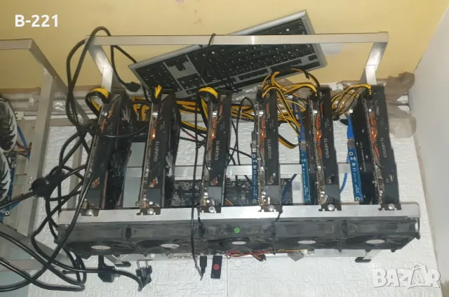 Продавам четири рига с по 6 карти RX570 8G и RX 580 8G, снимка 11 - Видеокарти - 50408833