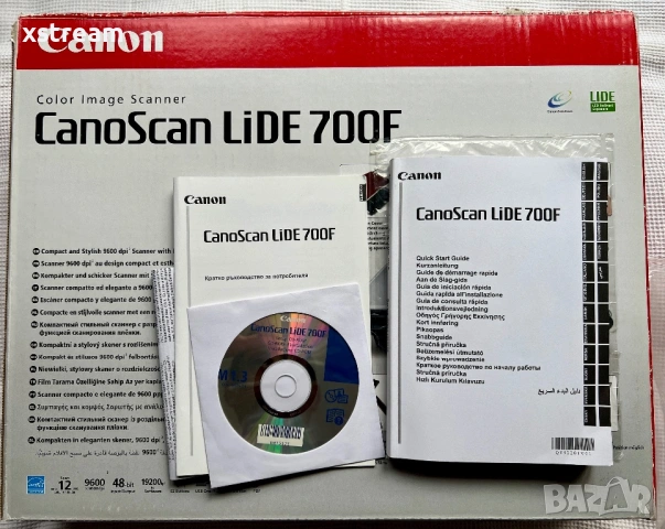 Scanner Canon CanoScan LiDE 700F Скенер, снимка 8 - Принтери, копири, скенери - 53937896