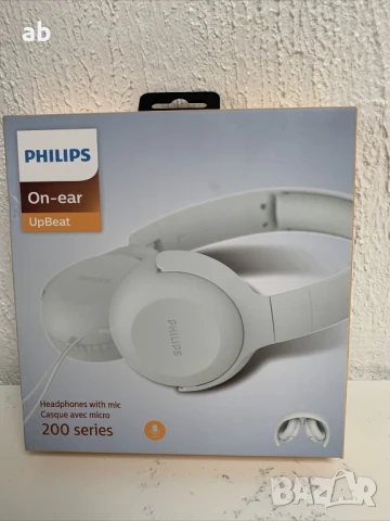 Слушалки Philips Supra Aural Upbeat UH201 чисто нови в кутия  			
