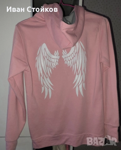 Суичър "Зара"-164см, Суичър "Покемон"-158см.,Розов Суичър (Худи-Angel)-M, Цветен Суичър -S, снимка 5 - Детски рокли и поли - 52107158