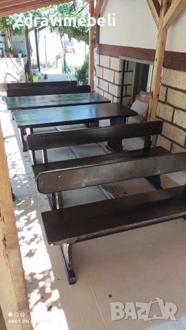 Баварски маси и пейки, снимка 2 - Градински мебели, декорация  - 53696425