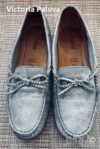 Скъпи лоуфъри/мокасини GABOR естествена кожа, снимка 2 - Дамски ежедневни обувки - 50509254