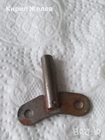 Антикварен ключ за стенен часовник 26189, снимка 2 - Антикварни и старинни предмети - 53485496