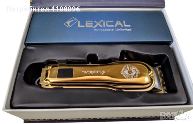 Машинка за подстригване с метален корпус и LSD дисплей Lexical, снимка 6 - Машинки за подстригване - 45526915