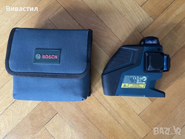 Bosch GLL 3-80 P Линеен лазер 3Х360°възможност до 80 метра с приемник, снимка 8 - Други инструменти - 53785823