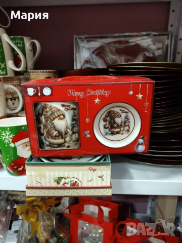 Коледни чаши, снимка 2 - Коледни подаръци - 52851101