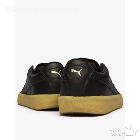 Унисекс кецове PUMA Suede Bloc Shoes Black, снимка 3 - Кецове - 46873915