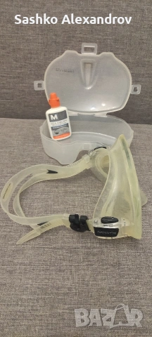 Маска за гмуркане Atomic Aquatics Frameless Ultraclear , снимка 9 - Водни спортове - 53844795