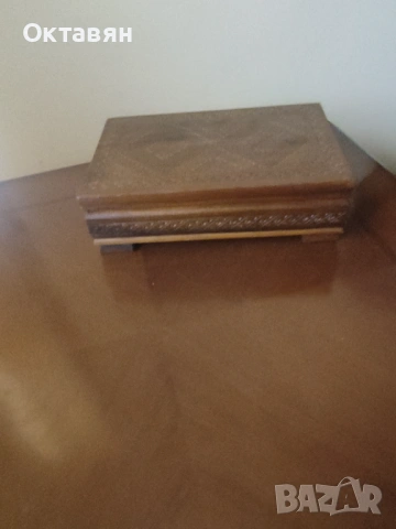 Дървена кутия за сигари/табакера, снимка 3 - Антикварни и старинни предмети - 53931615