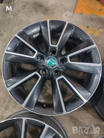 Джанти за Шкода Октавия 17ц, снимка 6 - Гуми и джанти - 53519158