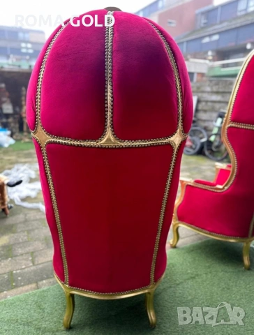 5 кресла тип " кралски трон", снимка 4 - Други - 54264858