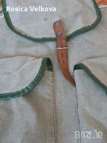 Ретро брезентова раница , снимка 6 - Раници - 54149489