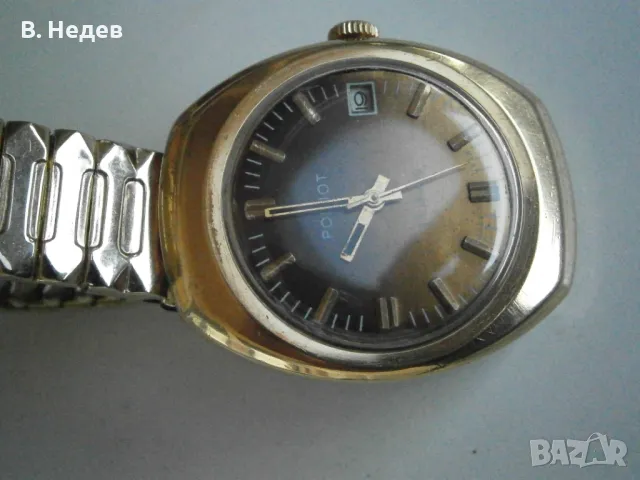 POLJOT, 17 jewels, made in USSR, cal. 2614.2H! Каса 37х42мм, снимка 10 - Мъжки - 47639484