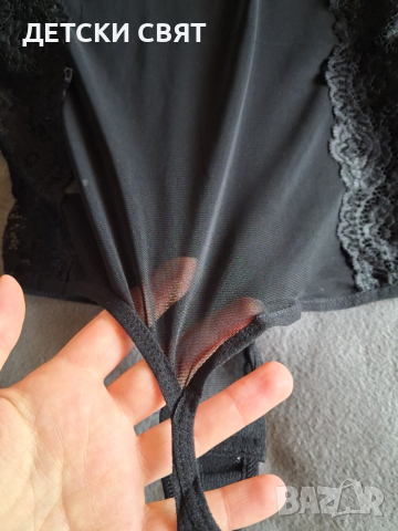 Еротично дамско боди- прашка ХЛ/ХХЛ, снимка 3 - Бельо - 53999433