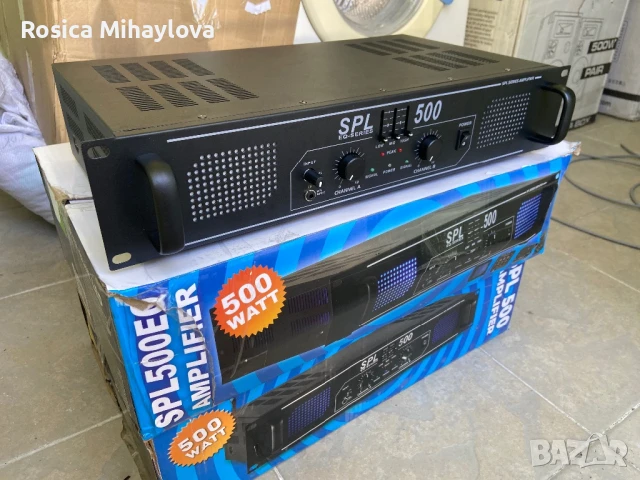 Усилвател с еквалайзер SPL 500 вата !, снимка 3 - Ресийвъри, усилватели, смесителни пултове - 51319747