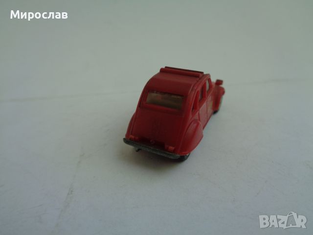 HERPA 1:87 H0 CITROEN 2 CV 6 КОЛИЧКА ИГРАЧКА МОДЕЛ , снимка 4 - Колекции - 45353806