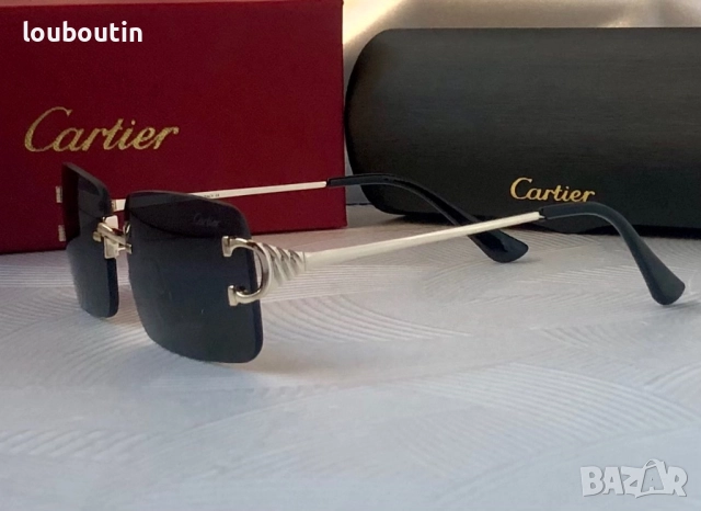 Мъжки слънчеви очила правоъгълни черни, снимка 9 - Слънчеви и диоптрични очила - 51727487