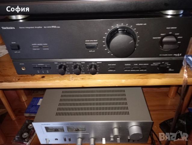 усилвател Техникс SU-570 клас АА колони 200 wt. w