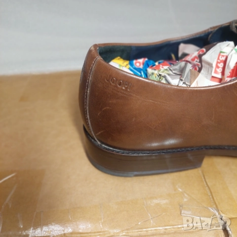 JOOP! Обувки Philemon номер 45 кожени обувки от пълнозърнеста кожа - официални, снимка 9 - Официални обувки - 51990484