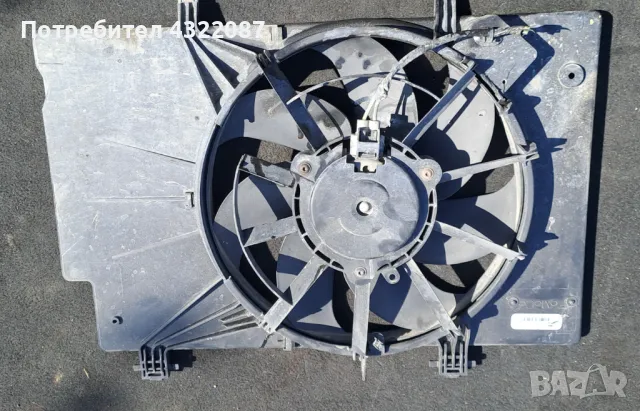 Перка за охлаждане от FORD FIESTA Форд Фиеста 1.2I 60 К.С 2009-2013Г