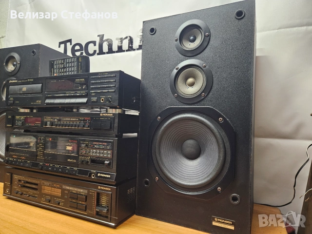 🎶🔊 PIONEER VINTAGE HI-FI COMPONENT SYSTEM – 42 cm FULL SIZE 🔊🎶, снимка 4 - Аудиосистеми - 54259754
