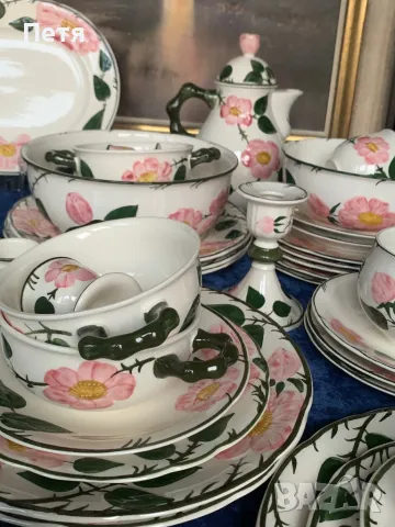 🇩🇪 Villeroy & Boch / Wild Rose / Сервиз за храна и чай 55 части, снимка 2 - Сервизи - 48729521