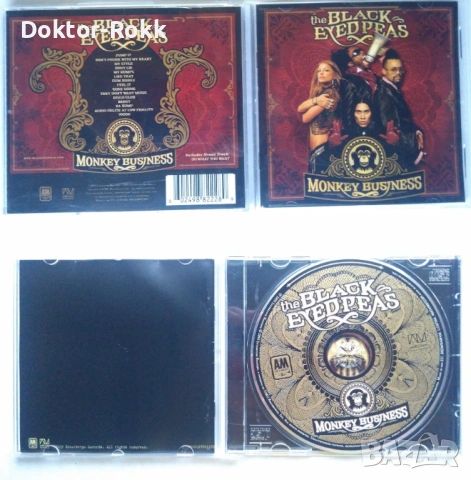 The Black Eyed Peas – оригинални дискове + DVD, снимка 5 - CD дискове - 54169822