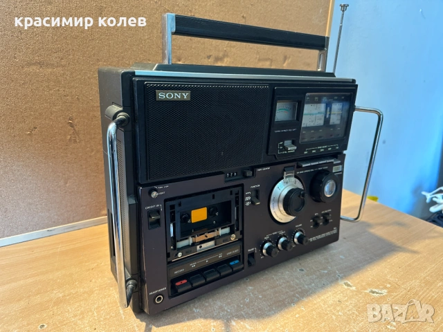 радиокасетофон " SONY CF-950S", снимка 5 - Ресийвъри, усилватели, смесителни пултове - 53259351